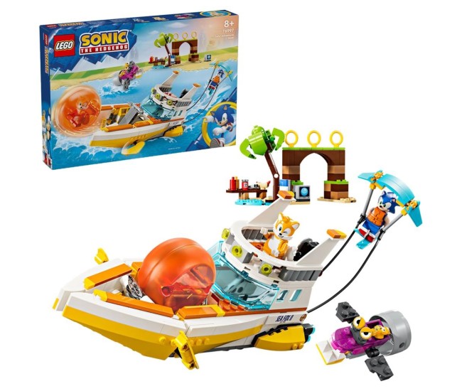 Lego sonic barca de aventuri a lui tails 76997 Lego sonic barca de aventuri a lui tails 76997