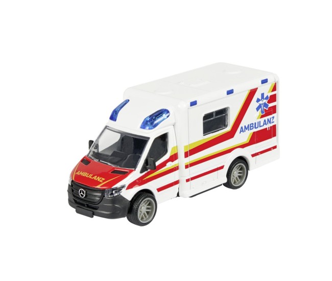 Majorette ambulanta metalica mercedes benz sprinter scara 1 la 43 Majorette ambulanta metalica mercedes benz sprinter scara 1 la 43