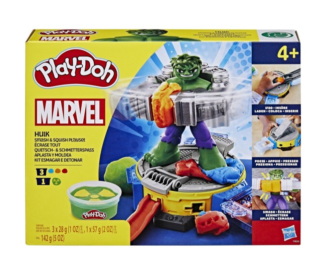 Play doh marvel set hulk loveste si zdrobeste Play doh marvel set hulk loveste si zdrobeste