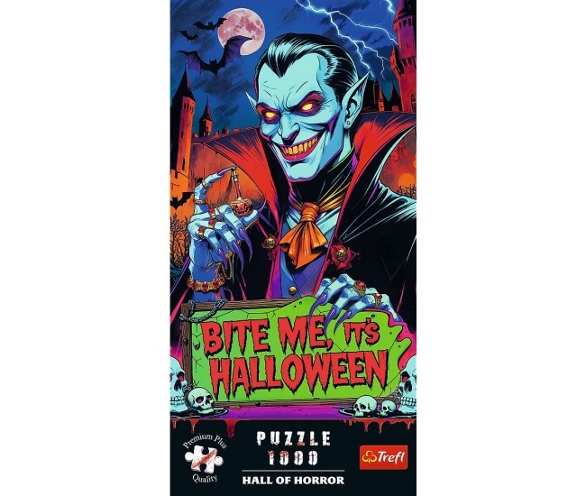 Puzzle trefl 1000 premium plus sala groazei vampir Puzzle trefl 1000 premium plus sala groazei vampir