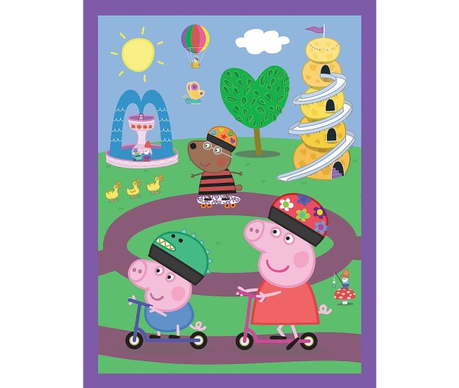 Puzzle trefl 2in1 memo peppa pig momentele fericite Puzzle trefl 2in1 memo peppa pig momentele fericite