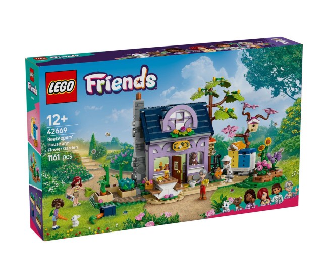 Lego friends casa apicultorilor si gradina cu flori 42669