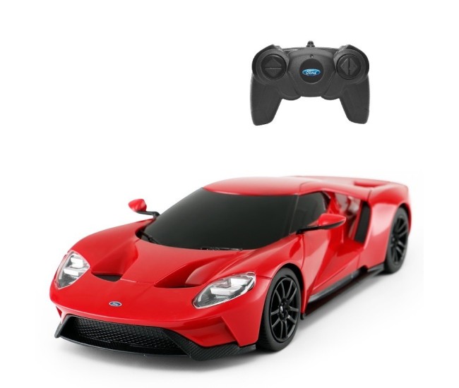 Masina cu telecomanda ford gt rosu scara 1 la 24 Masina cu telecomanda ford gt rosu scara 1 la 24
