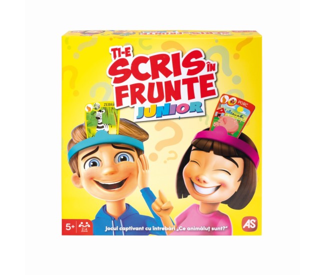 Joc de societate ti-e scris in frunte junior Joc de societate ti-e scris in frunte junior