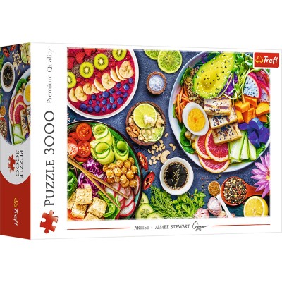 Puzzle trefl 3000 bolul colorat Puzzle trefl 3000 bolul colorat