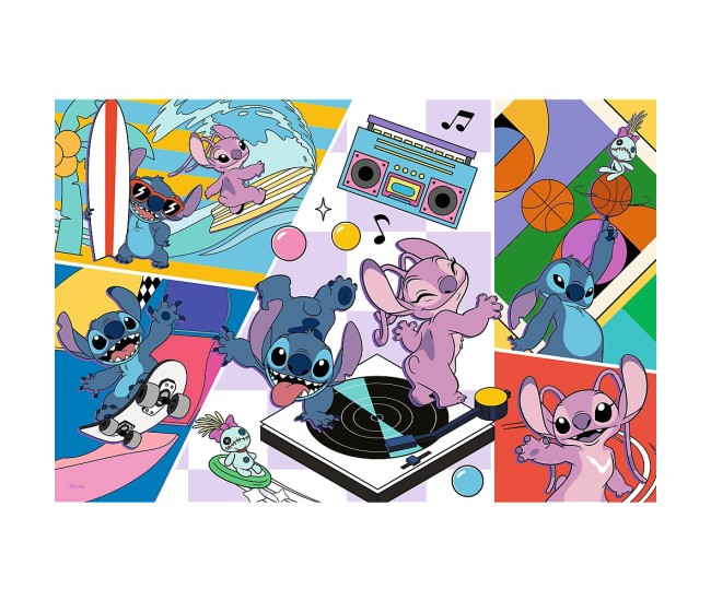 Puzzle trefl 100 stitch amintirile lui stitch Puzzle trefl 100 stitch amintirile lui stitch