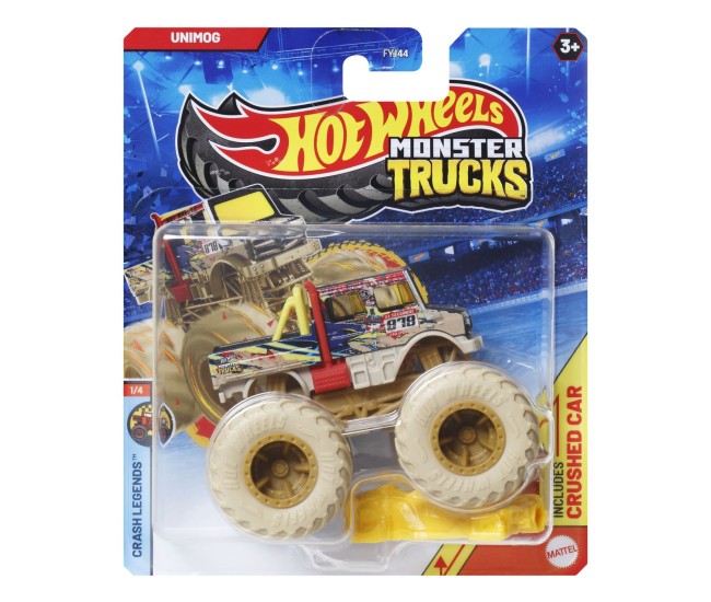 Hot wheels monster truck masinuta unimog scara 1:64 Hot wheels monster truck masinuta unimog scara 1:64