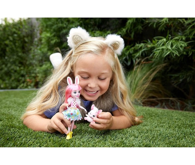 Enchantimals papusi cu animalute bree bunny si twist Enchantimals papusi cu animalute bree bunny si twist