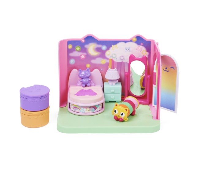 Gabbys dollhouse casa de lux dormitorul viselor frumoase a lui pillowcat