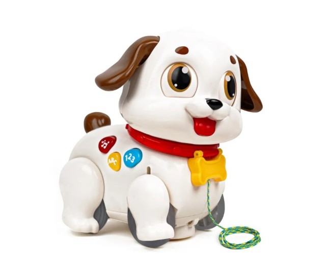Catelus interactiv cu sunete si lumini Catelus interactiv cu sunete si lumini