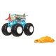 Hot wheels monster truck masinuta airplane mode scara 1:64 Hot wheels monster truck masinuta airplane mode scara 1:64