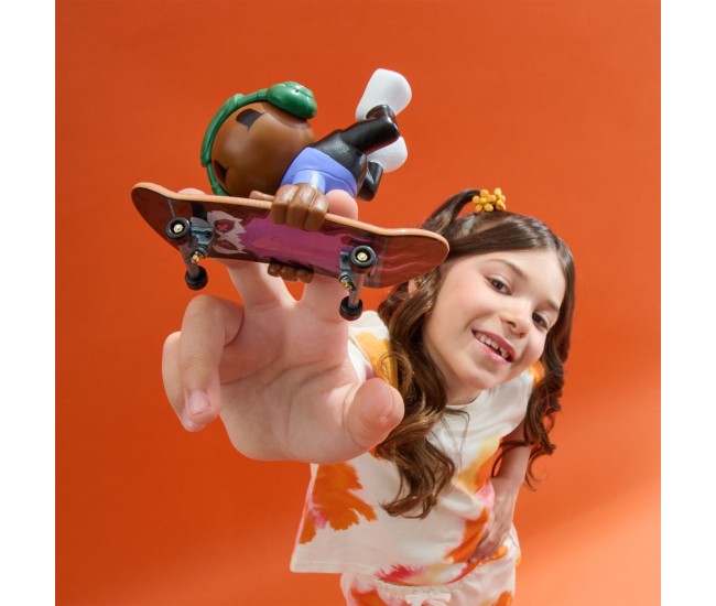 Tech dech sk8 crew pachet placa si figurina 9.6cm casti verzi