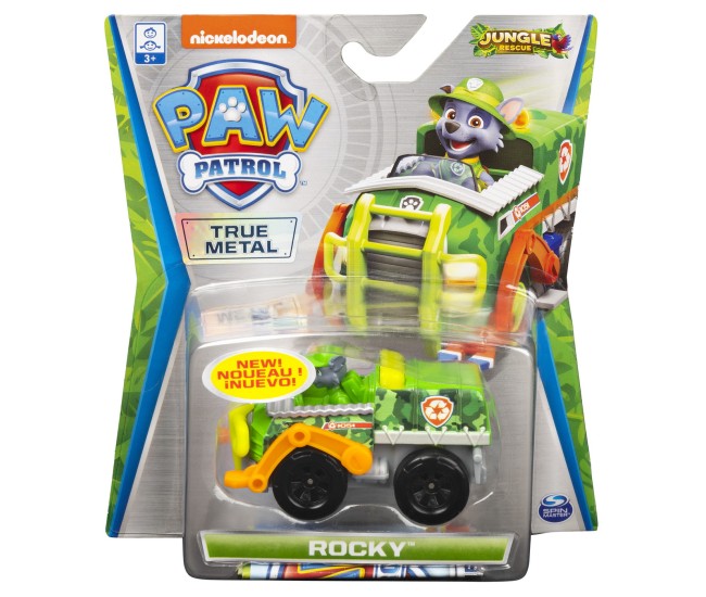 Patrula catelusilor masinuta metalica rocky jungle rescue Patrula catelusilor masinuta metalica rocky jungle rescue