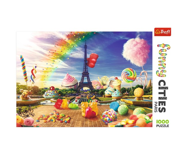 Puzzle trefl 1000 dulciuri la paris Puzzle trefl 1000 dulciuri la paris