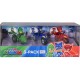 Eroi in pijamale set 3 motociclete cu figurina scara 1:64 Eroi in pijamale set 3 motociclete cu figurina scara 1:64
