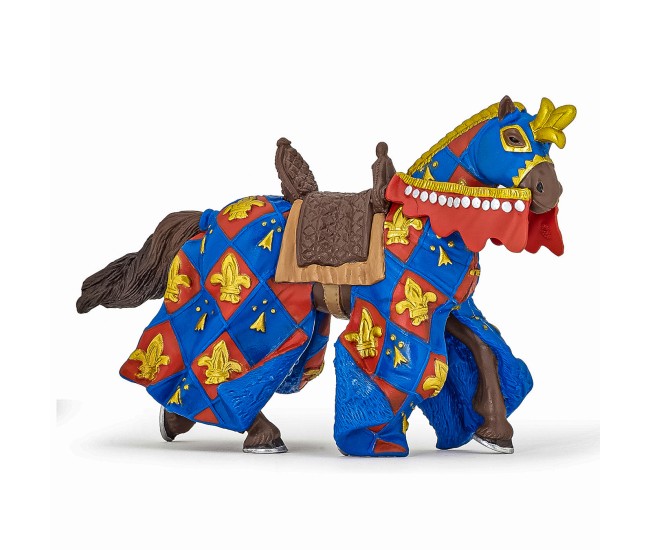 Papo figurina cal crin albastru Papo figurina cal crin albastru