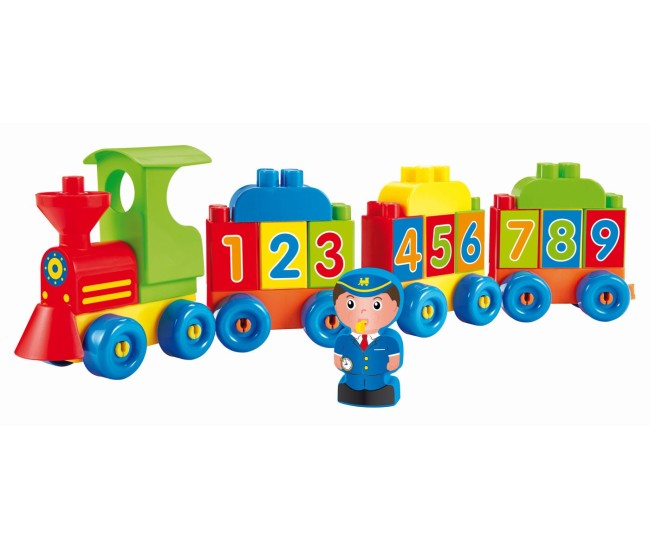 Ecoiffier tren cu cifre si litere Ecoiffier tren cu cifre si litere