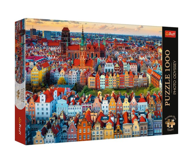 Puzzle trefl 1000 premium plus photo odyssey vedere a orasului gdansk polonia Puzzle trefl 1000 premium plus photo odyssey vedere a orasului gdansk polonia