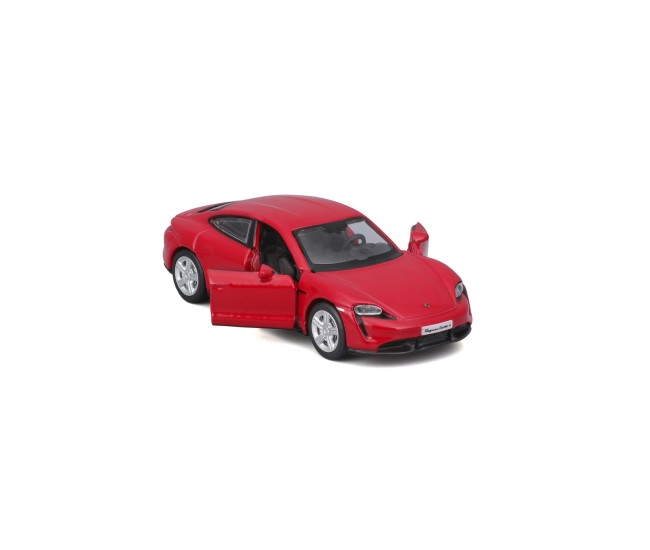 Maisto masinuta metalica speed icons porsche taycan turbo s rosu scara 1 la 64