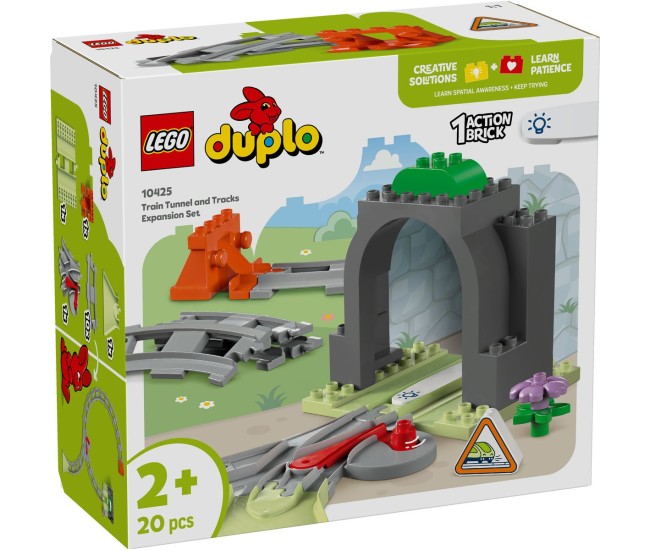 Lego duplo set de extindere tunel cu sine de cale ferata 10425 Lego duplo set de extindere tunel cu sine de cale ferata 10425