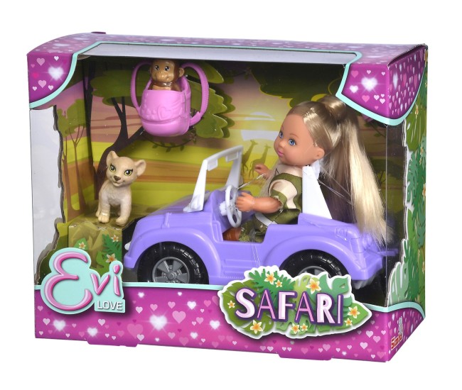 Evi love set papusa evi si vehicul safari Evi love set papusa evi si vehicul safari