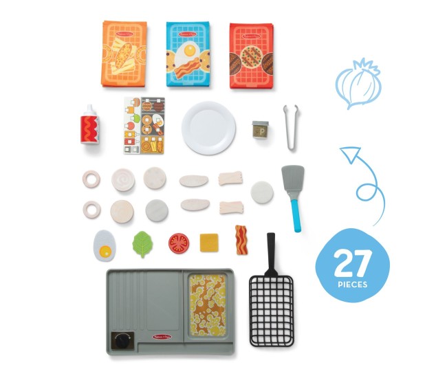 Melissa and doug set de joaca gratar cu schimbarea culorii water wow Melissa and doug set de joaca gratar cu schimbarea culorii water wow