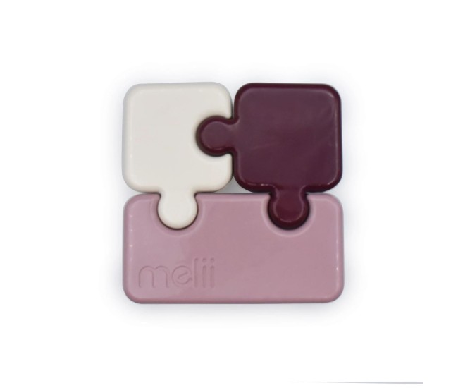 Recipient hrana bebe model puzzle, melii luxe, roz ivoire mura Recipient hrana bebe model puzzle, melii luxe, roz ivoire mura