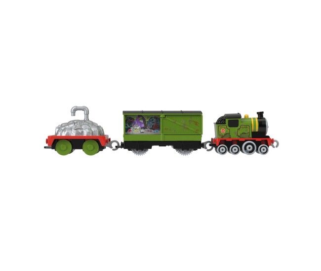 Thomas set de joaca trenulet cu circuit si accesorii whiffs recycling run