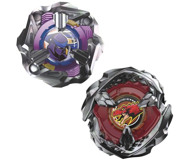 Beyblade x pachet duo beat tyranno 4-70q si knife shinobi 4-80hn