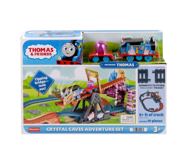 Thomas set de joaca crystal caves adventure cu locomotiva motorizata thomas Thomas set de joaca crystal caves adventure cu locomotiva motorizata thomas