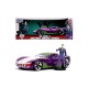 Masinute metalica chevy corvette stingray 2009 si figurina joker scara 1:24 Masinute metalica chevy corvette stingray 2009 si figurina joker scara 1:24