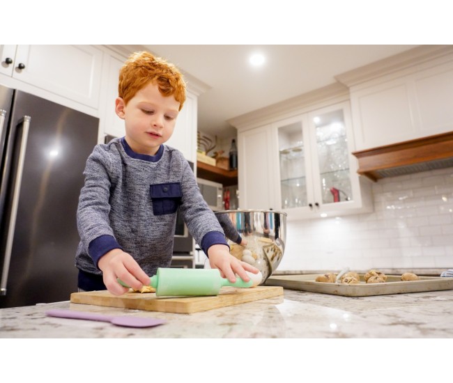 Set 5 piese mini ustensile baking, melii, colorate