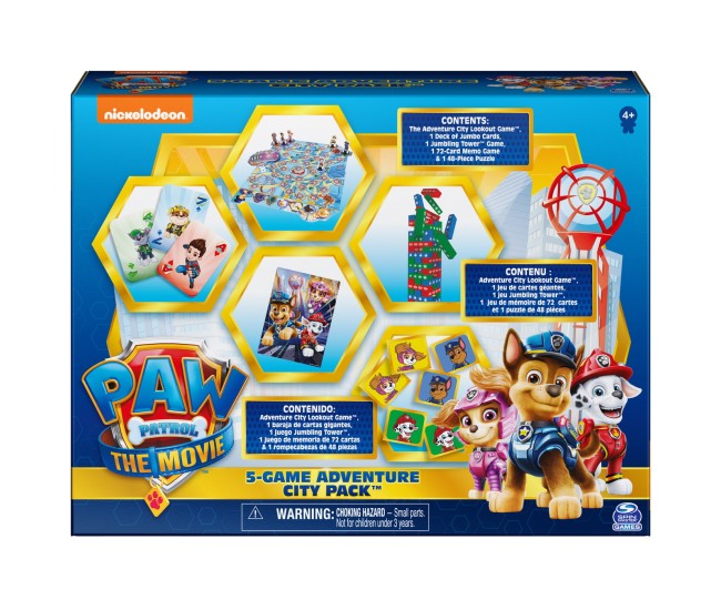 Patrula catelusilor set 5 jocuri Patrula catelusilor set 5 jocuri