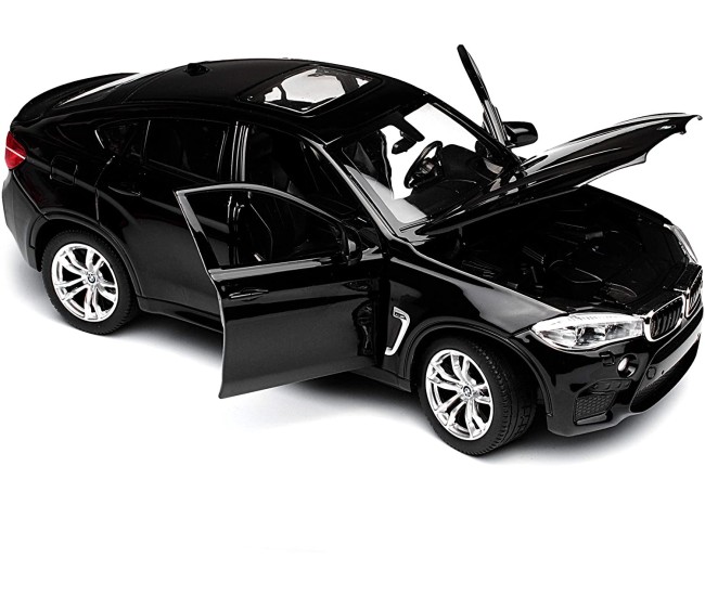 Masinuta metalica bmw x6m negru scara 1 la 24 Masinuta metalica bmw x6m negru scara 1 la 24
