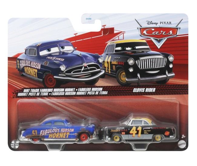 Cars3 set 2 masinute metalice fabulous hudson hornet si clovis rider Cars3 set 2 masinute metalice fabulous hudson hornet si clovis rider