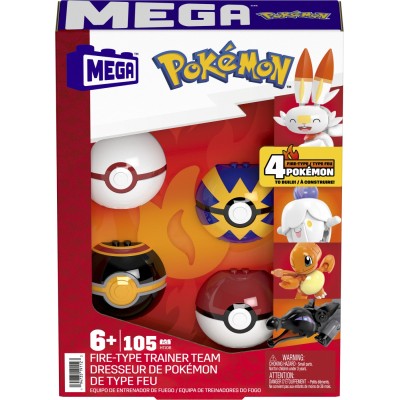 Pokemon mega set 4 bile echipa de foc