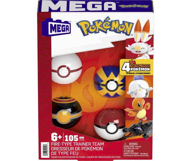 Pokemon mega set 4 bile echipa de foc Pokemon mega set 4 bile echipa de foc