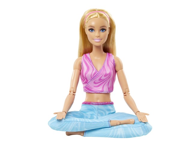 Papusa barbie made to move blonda cu top mov Papusa barbie made to move blonda cu top mov