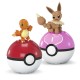Pokemon mega set doua bile charmander si eevee 40 piese Pokemon mega set doua bile charmander si eevee 40 piese