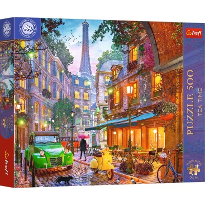 Puzzle trefl 500 premium plus tea time campionatul european cafenea din paris Puzzle trefl 500 premium plus tea time campionatul european cafenea din paris