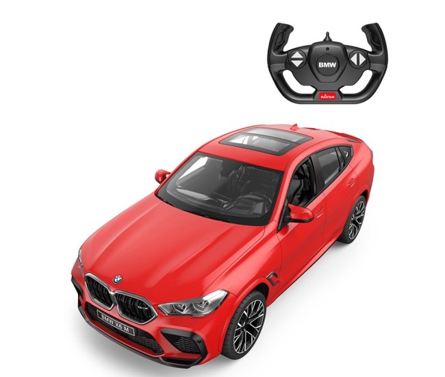 Masina cu telecomanda bmw x6 m rosu scara 1 la 14 Masina cu telecomanda bmw x6 m rosu scara 1 la 14