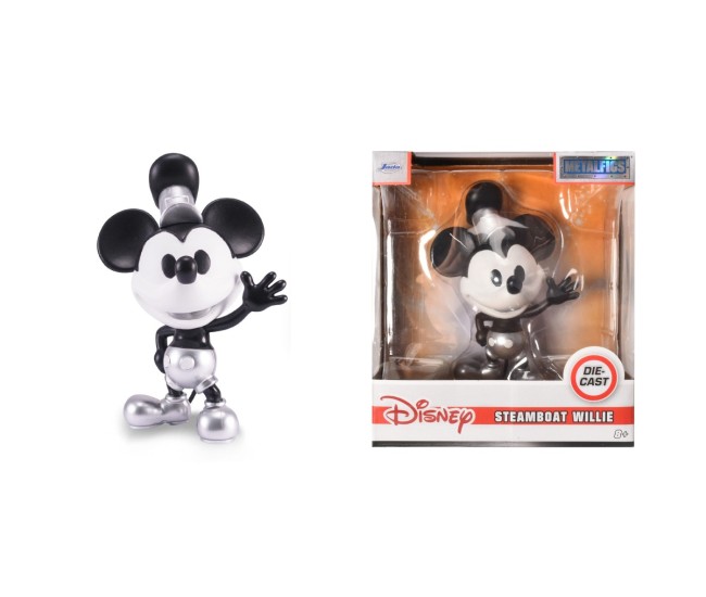 Jada figurina metalica disney steamboat willie 10cm Jada figurina metalica disney steamboat willie 10cm