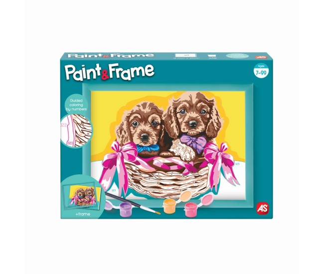 Picteaza si inrameaza catelusi adorabili