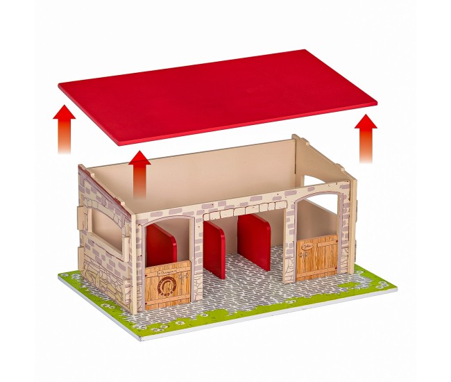 Papo figurina boxe pentru cai Papo figurina boxe pentru cai