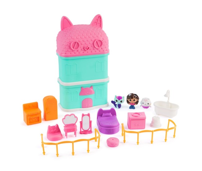 Gabbys dollhouse mini set de joaca cu figurine si accesorii Gabbys dollhouse mini set de joaca cu figurine si accesorii