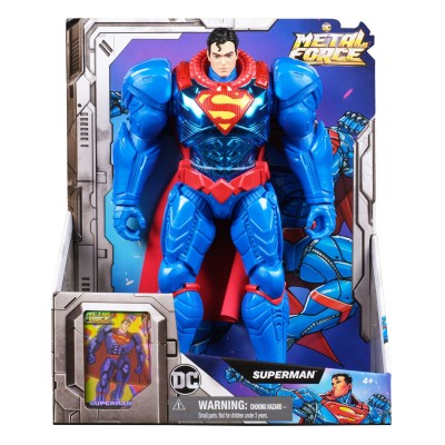 Dc metal force figurina de actiune superman 30cm