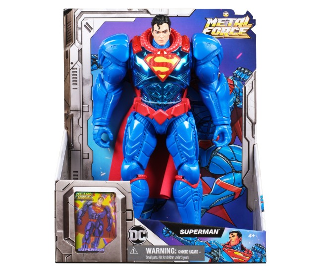 Dc metal force figurina de actiune superman 30cm Dc metal force figurina de actiune superman 30cm