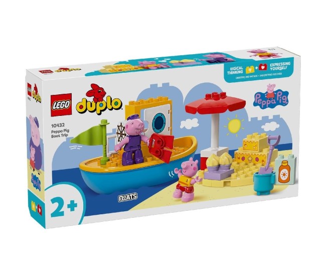 Lego duplo excursia cu barca a purcelusei peppa 10432 Lego duplo excursia cu barca a purcelusei peppa 10432