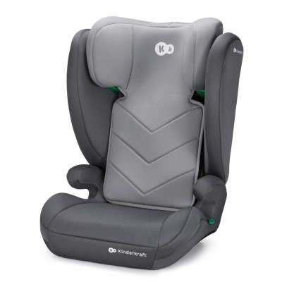 Scaun auto kinderkraft i-spark, i-size 100-150 cm, grey