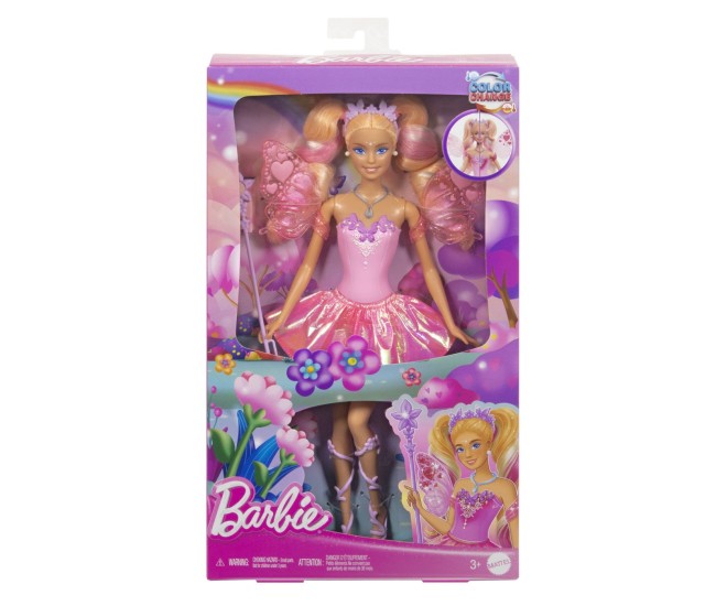 Barbie color change zana magica cu par blond Barbie color change zana magica cu par blond